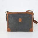 BALLY Schoudertas Patent PVC 2-delig Bordeaux Blauw Auth 169519-2