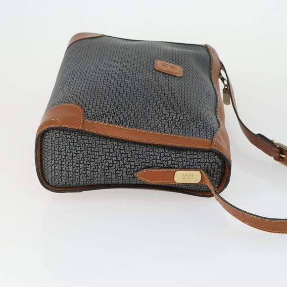 BALLY Schoudertas Patent PVC 2-delig Bordeaux Blauw Auth 169519