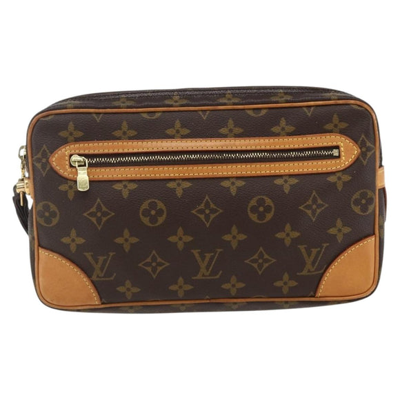 LOUIS VUITTON Monogram Marly Dragonne GM Clutch Bag M51825 LV Auth 169541