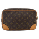 LOUIS VUITTON Monogram Marly Dragonne GM Clutch Bag M51825 LV Auth 169541-2