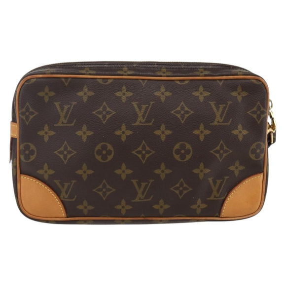 LOUIS VUITTON Monogram Marly Dragonne GM Clutch Bag M51825 LV Auth 169541