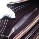 LOUIS VUITTON Monogram Vernis Zippy Long Wallet Amarante M93522 LV Auth 169544-10