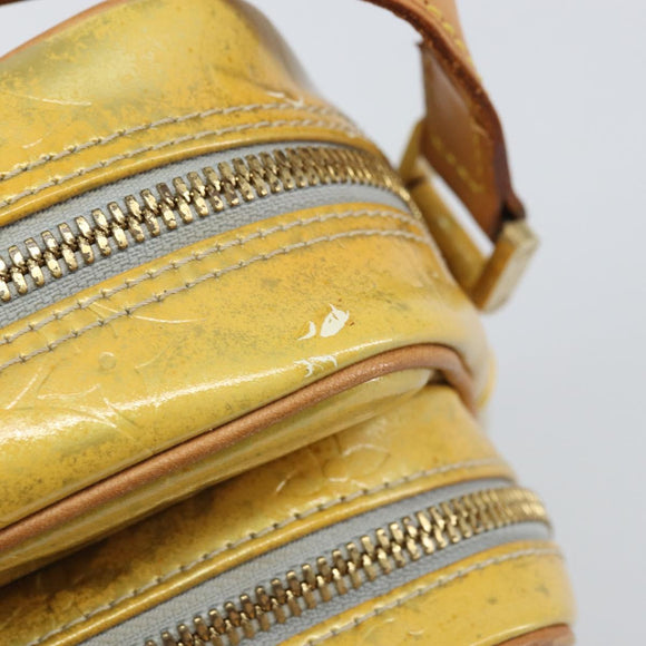 LOUIS VUITTON Monogram Vernis Wooster Shoulder Bag Gris M91036 LV Auth 169545