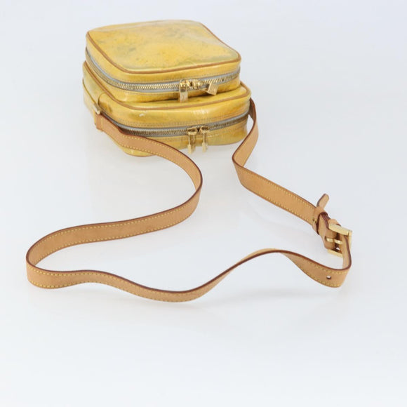 LOUIS VUITTON Monogram Vernis Wooster Shoulder Bag Gris M91036 LV Auth 169545