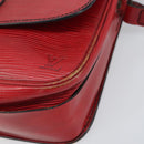 LOUIS VUITTON Epi Cartesier MM Shoulder Bag Red M52247 LV Auth 169548-9