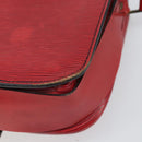 LOUIS VUITTON Epi Cartesier MM Shoulder Bag Red M52247 LV Auth 169548-15