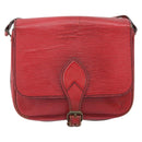 LOUIS VUITTON Epi Cartesier MM Shoulder Bag Red M52247 LV Auth 169548-13