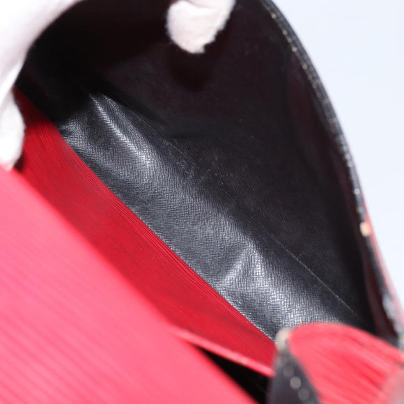 LOUIS VUITTON Epi Cartesier MM Shoulder Bag Red M52247 LV Auth 169548