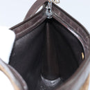 Christian Dior Trotter Canvas Shoulder Bag Beige Gold Auth 169555-18