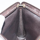 Christian Dior Trotter Canvas Shoulder Bag Beige Gold Auth 169555-19