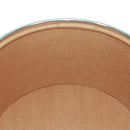 HERMES Saddle Box Accessory Case metal Orange Auth 169557V-23