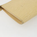 LOUIS VUITTON Epi Pochette Accessoires Pouch Vanilla M5294A LV Auth 169565A-17