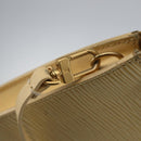 LOUIS VUITTON Epi Pochette Accessoires Pouch Vanilla M5294A LV Auth 169565A-18