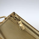 LOUIS VUITTON Epi Pochette Accessoires Pouch Vanilla M5294A LV Auth 169565A-10