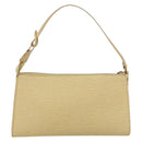 LOUIS VUITTON Epi Pochette Accessoires Pouch Vanilla M5294A LV Auth 169565A-2