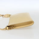 LOUIS VUITTON Epi Pochette Accessoires Pouch Vanilla M5294A LV Auth 169565A-3