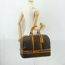 LOUIS VUITTON Monogram Sac Sports Boston Bag M41444 LV Auth 169568-26