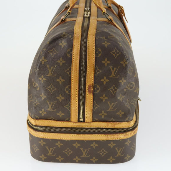LOUIS VUITTON Monogram Sac Sports Boston Bag M41444 LV Auth 169568