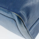 LOUIS VUITTON Epi Keepall 50 Boston Bag Blue M42965 LV Auth 169569-16