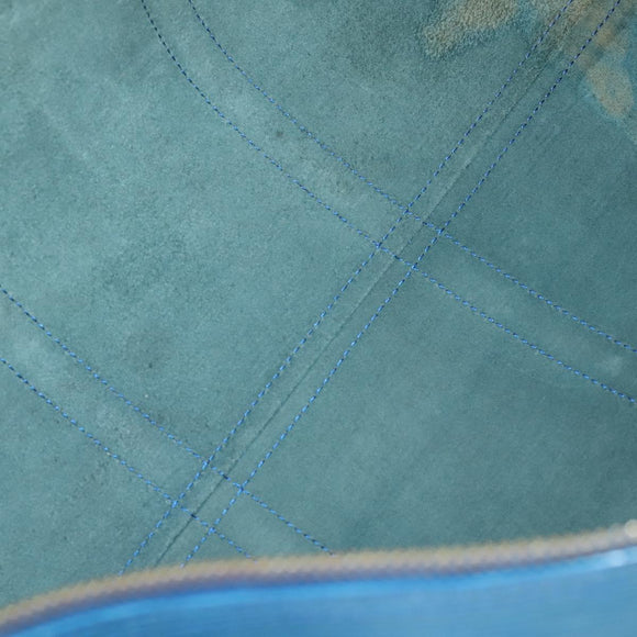 LOUIS VUITTON Epi Keepall 50 Boston Bag Blue M42965 LV Auth 169569