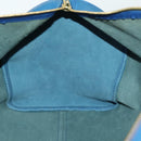 LOUIS VUITTON Epi Keepall 50 Boston Bag Blue M42965 LV Auth 169569-22