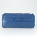 LOUIS VUITTON Epi Keepall 50 Boston Bag Blue M42965 LV Auth 169569-5