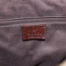 GUCCI GG Canvas Tote Bag Beige Silver 115016 Auth 169570-17
