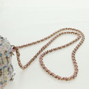 CHANEL Chain Shoulder Bag Tweed Multicolor Gold CC Auth 169572SAM-15