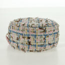CHANEL Chain Shoulder Bag Tweed Multicolor Gold CC Auth 169572SAM-6
