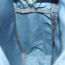 PRADA Rucksack Nylon Hellblau Silber Auth 169576-20