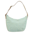 GUCCI GG Canvas Shoulder Bag Green Gold 005 0813 Auth 169580V-1