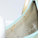 GUCCI GG Canvas Shoulder Bag Green Gold 005 0813 Auth 169580V-16