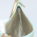 GUCCI GG Canvas Shoulder Bag Green Gold 005 0813 Auth 169580V-18