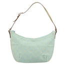 GUCCI GG Canvas Shoulder Bag Green Gold 005 0813 Auth 169580V-2