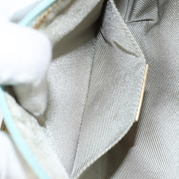 GUCCI GG Canvas Shoulder Bag Green Gold 005 0813 Auth 169580V