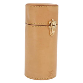 LOUIS VUITTON Nomad Travel Case Beige LV Auth 169583V