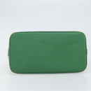 LOUIS VUITTON Epi Alma Hand Bag Borneo Green M52144 LV Auth 169584-6