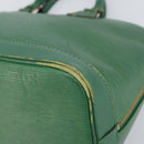 LOUIS VUITTON Epi Alma Hand Bag Borneo Green M52144 LV Auth 169584-10