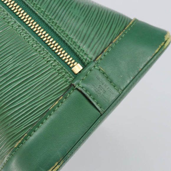 LOUIS VUITTON Epi Alma Hand Bag Borneo Green M52144 LV Auth 169584