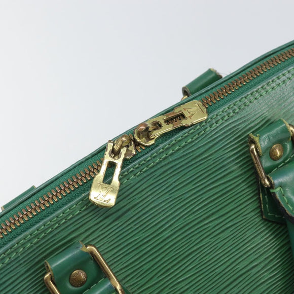 LOUIS VUITTON Epi Alma Hand Bag Borneo Green M52144 LV Auth 169584