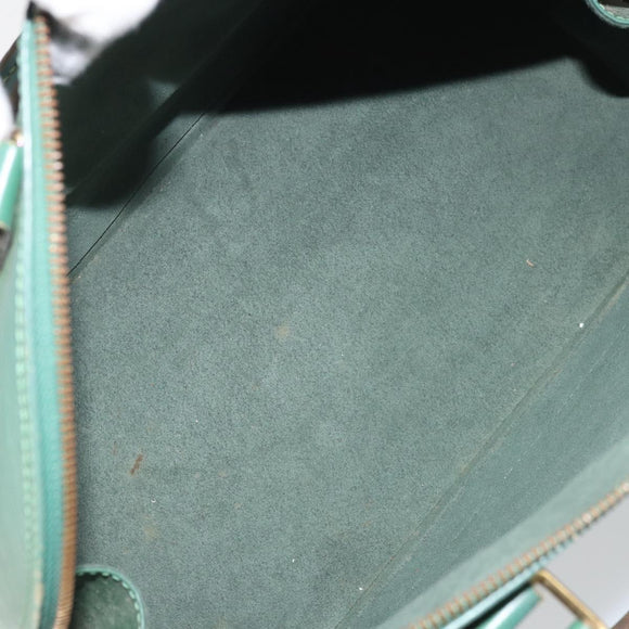 LOUIS VUITTON Epi Alma Hand Bag Borneo Green M52144 LV Auth 169584