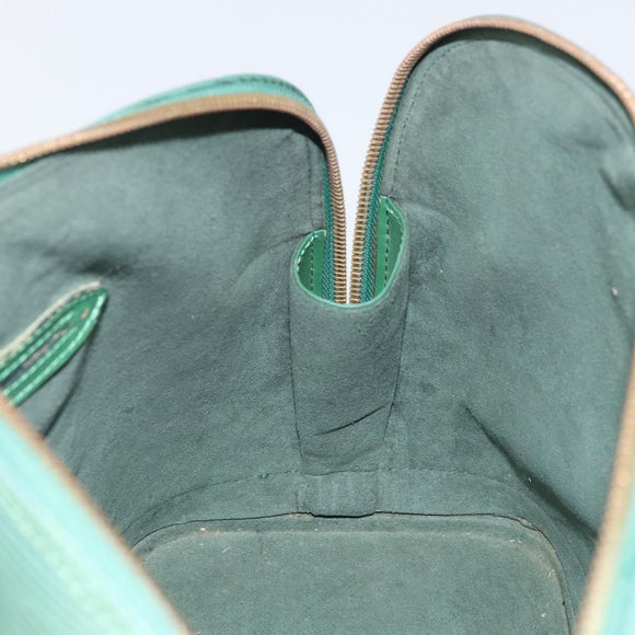 LOUIS VUITTON Epi Alma Hand Bag Borneo Green M52144 LV Auth 169584