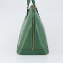 LOUIS VUITTON Epi Alma Hand Bag Borneo Green M52144 LV Auth 169584-5