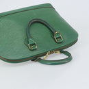 LOUIS VUITTON Epi Alma Hand Bag Borneo Green M52144 LV Auth 169584-7