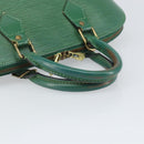 LOUIS VUITTON Epi Alma Hand Bag Borneo Green M52144 LV Auth 169584-8