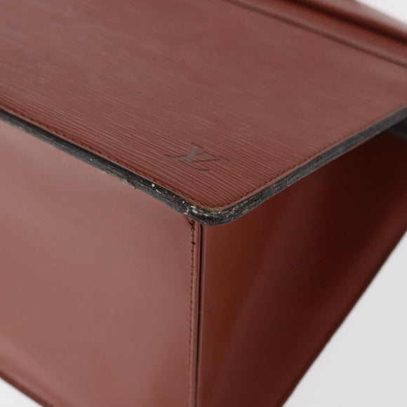 LOUIS VUITTON Epi Riviera Hand Bag Brown M48183 LV Auth 169585