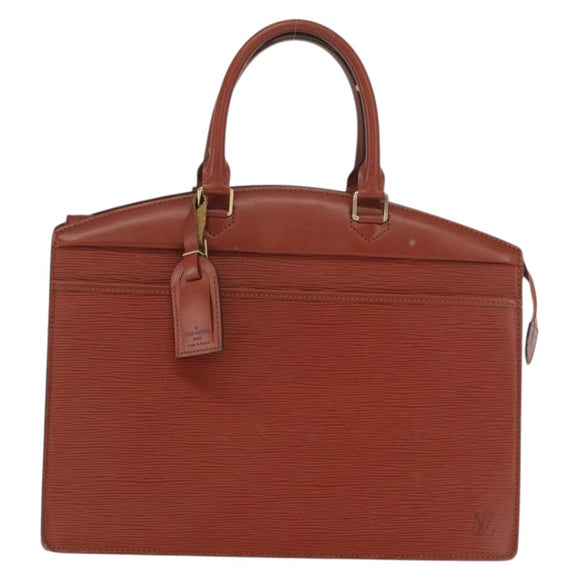 LOUIS VUITTON Epi Riviera Hand Bag Brown M48183 LV Auth 169585