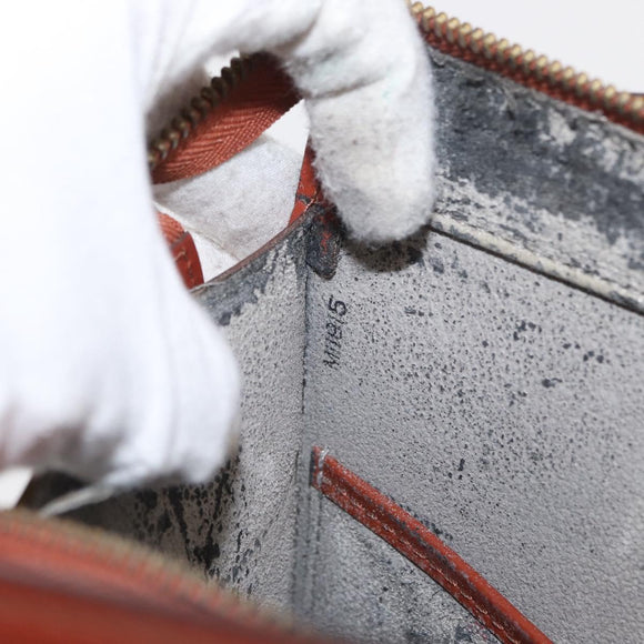 LOUIS VUITTON Epi Riviera Hand Bag Brown M48183 LV Auth 169585