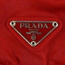 PRADA Backpack Nylon Red Silver Auth 169589V-23
