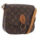 LOUIS VUITTON Monogram Saint Cloud MM Shoulder Bag M51243 LV Auth 169592-1